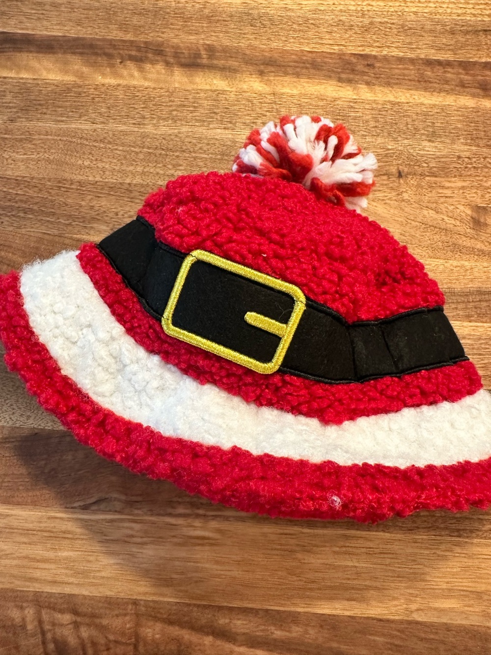 Holiday Time Bright Red Holiday Hat
